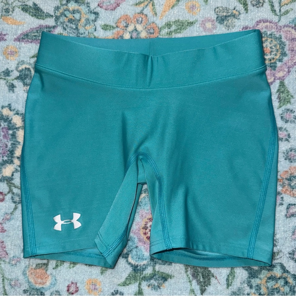 Under Armour HeatGear Compression Biker Shorts Size XS